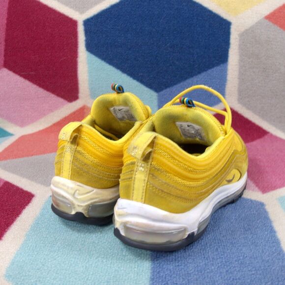 Nike Air Max 97 Running Sneakers Olympic Rings Yellow White Shoes Men's 10 US - Picture 4 of 7